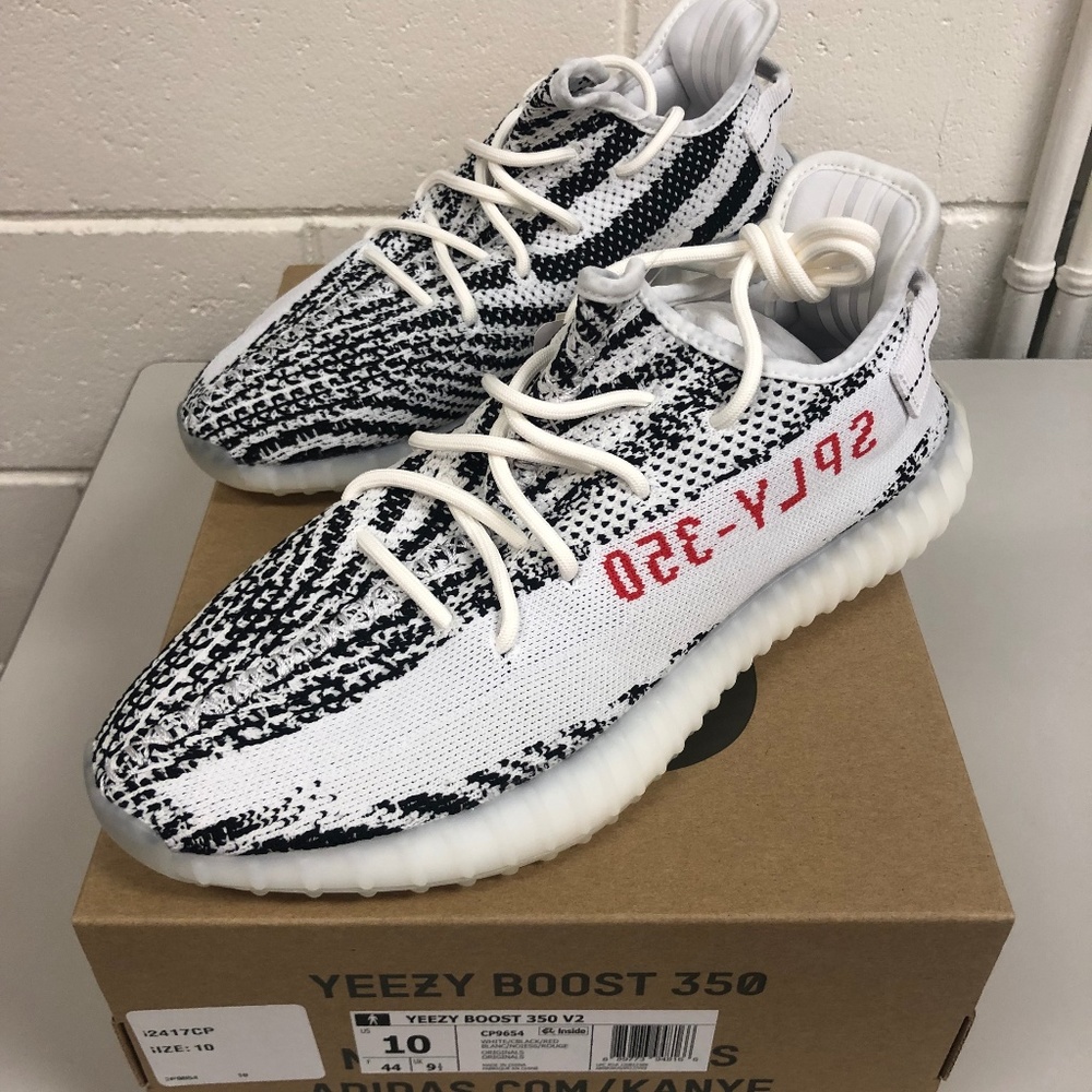 YEEZY BOOST 350 V2 - ZEBRA SZ. 10